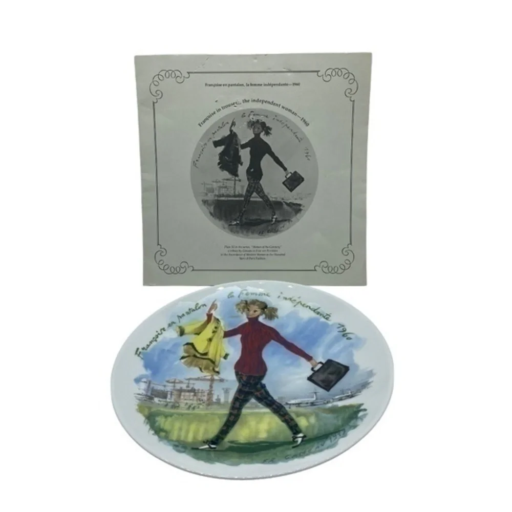 Vintage Limoges Françoise In Trouser The Independent Woman With Certificate 1960
